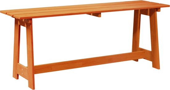 vidaXL - Table d'extérieur - Acacia - 119 x 35 x 47 cm - Massief - Pin