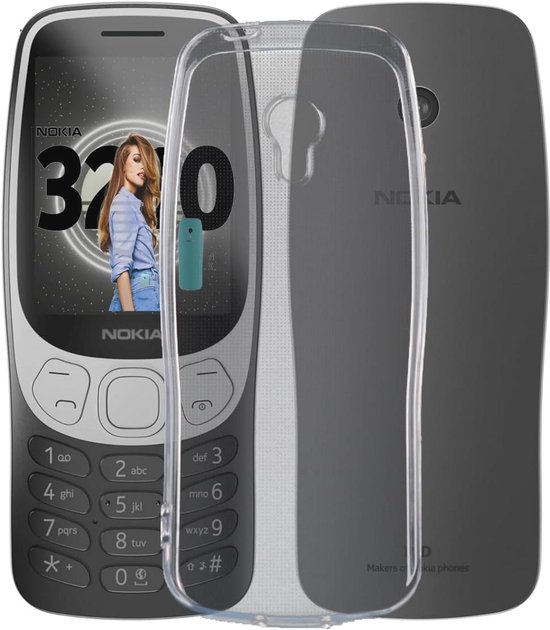 siliconen hoesje transparente pour Nokia 3210 – Protection et style