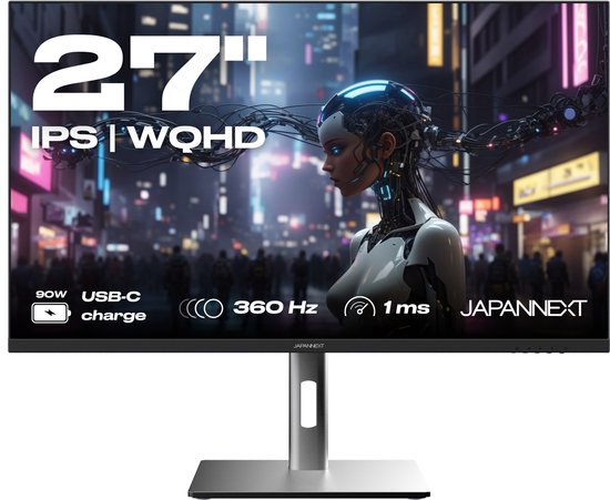Gamingmonitor 27'' inch WQHD 360 Hz