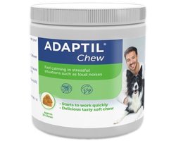 Adaptil Chew 30 stuks - Smakelijk kauwtabletten voor honden - Vermindert angst en spanning - Veilig en niet verslavend