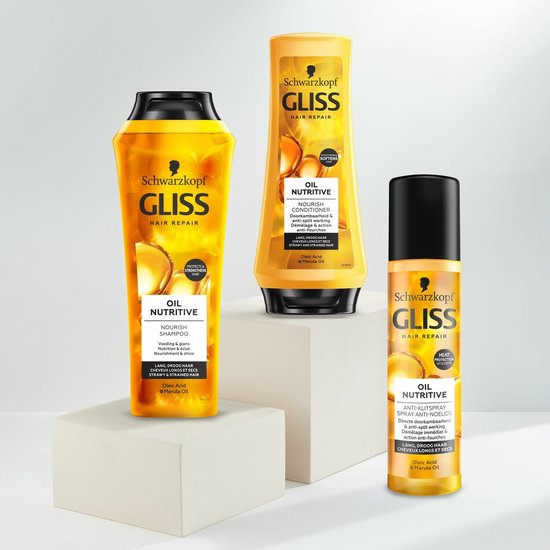 Gliss Kur - Conditioner - Oil Nutritive - 200ml van Gliss Kur — afbeelding 5