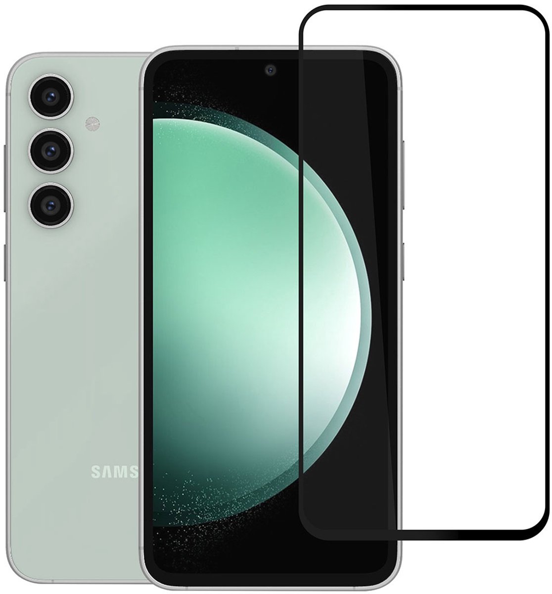 box of 10 - UNIQ Accessory Galaxy S23 FE - Full Cover 10D Tempered glass - Transparant