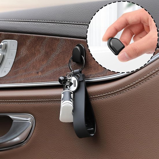 Ticket houder voor de auto - 6 stuks - transparante autohouder
