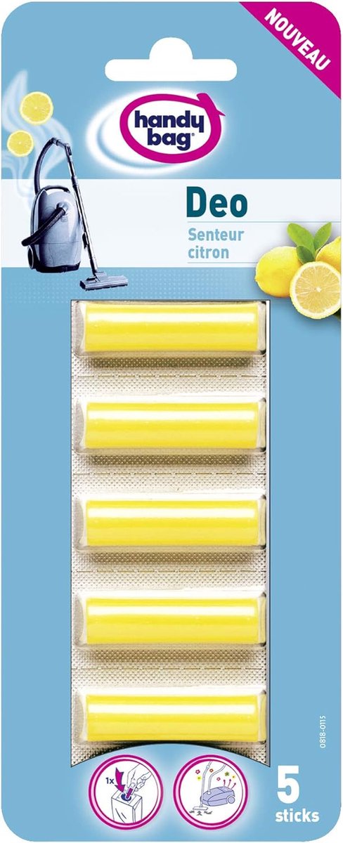Geursticks voor stofzuigers - 5 stuks citrusgeur