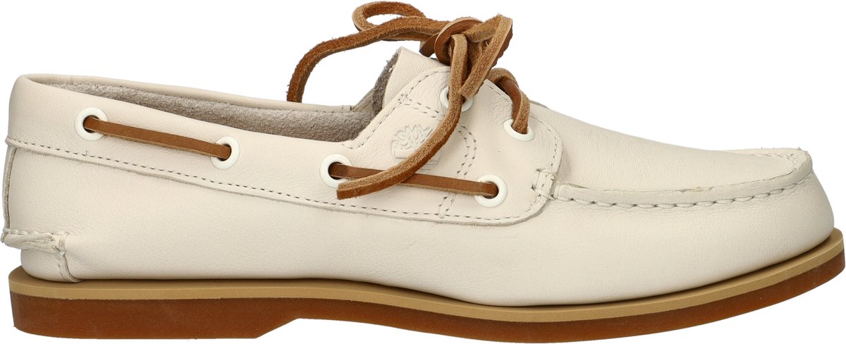 Authentic Boat Shoe Classic Design Wo Loafers Beige