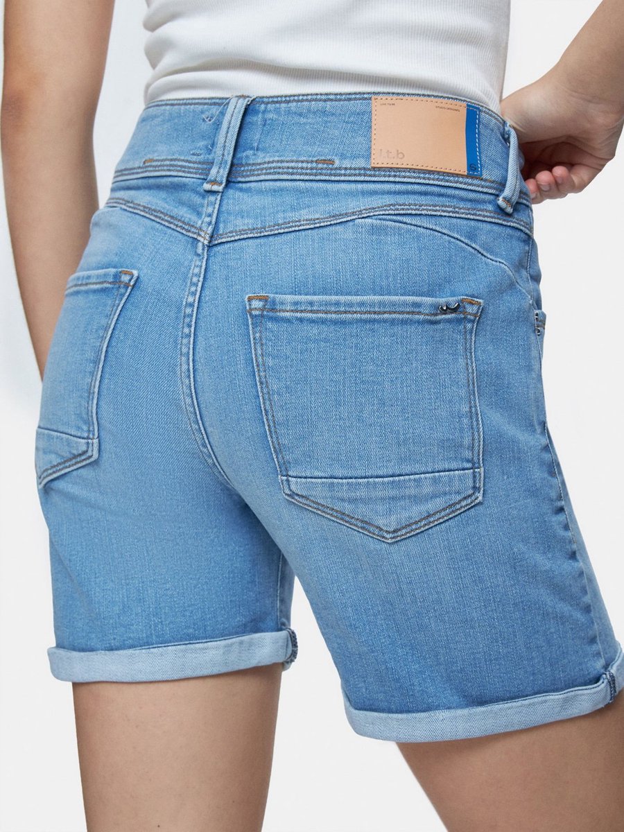 LTB Short Rosina Blauw - Schijvens Mode