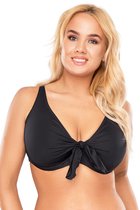 Soutien-gorge de bikini Vivisence pour femme 3202, haut de bikini sans motif, noir, 85d