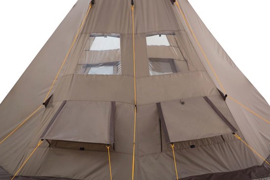 Tipi Tent voor 4 Personen | Indian Tent voor Kamperen en Wandelen | 3000 mm Waterkolom — afbeelding 5