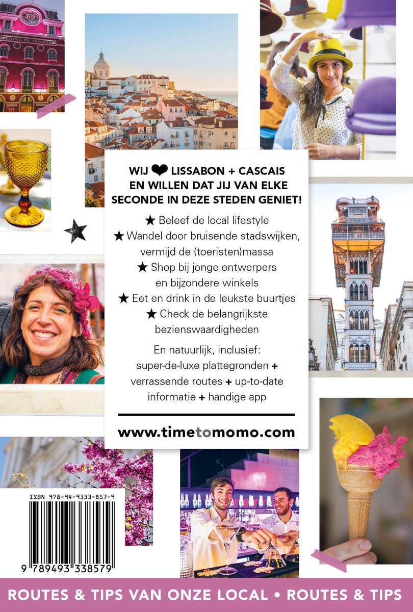 time to momo - Lissabon + Cascais - back cover