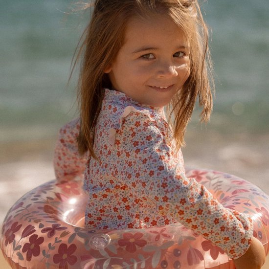 Maillot de bain Little Dutch - Taille 86/92 - Maillot de bain enfant Filles - Multicolore - Sunny Flowers