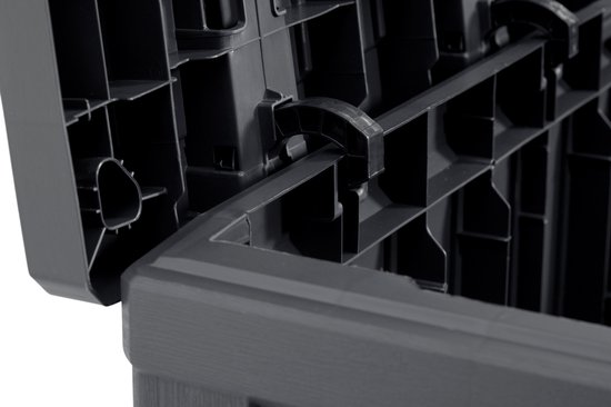 Keter Kentwood Opbergbox - 350L - 128x53.6x59 cm - Antraciet