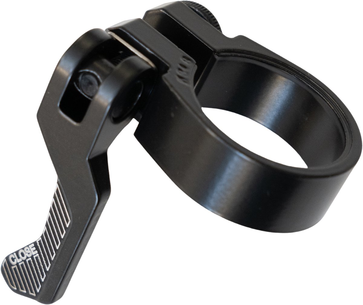 Ursus Zadelpenklem met snelspanner 34.9 alu zwart