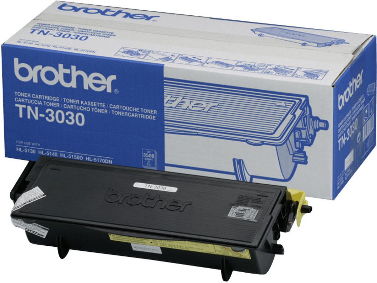 Brother TN-3030 Tonercartridge - Zwart