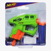 Nerf NanoFire Groen- Mini Nerf - Inclusief 3 pijltjes