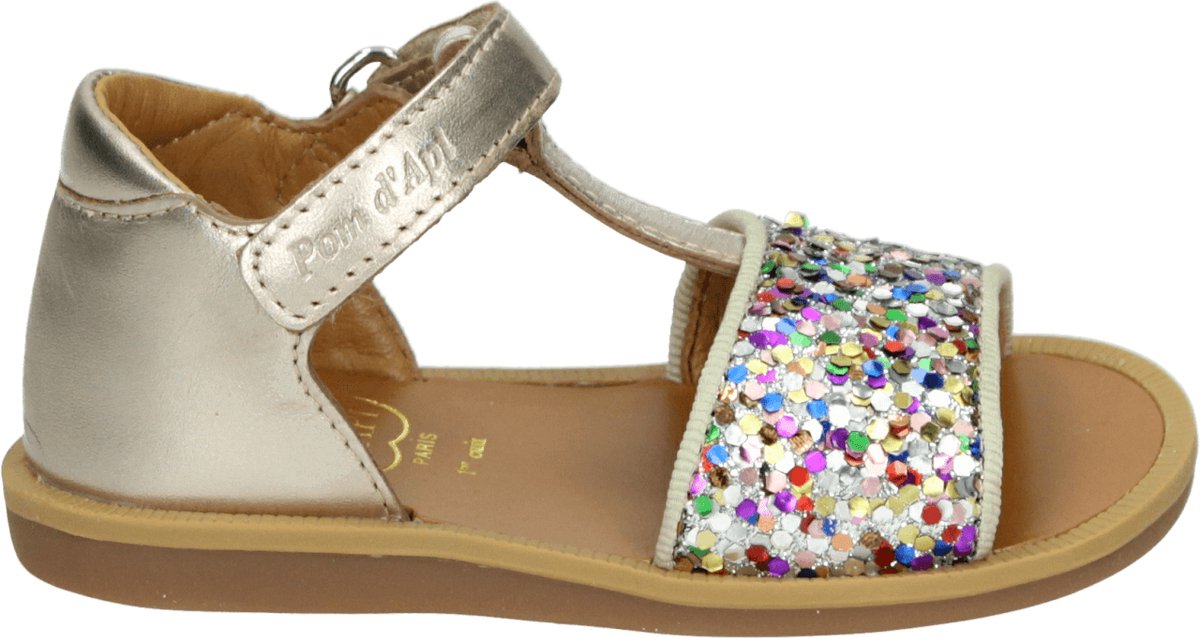 Pom d’Api POPPY TAO EASY SandalenMeisjesKindersandalen Metalic