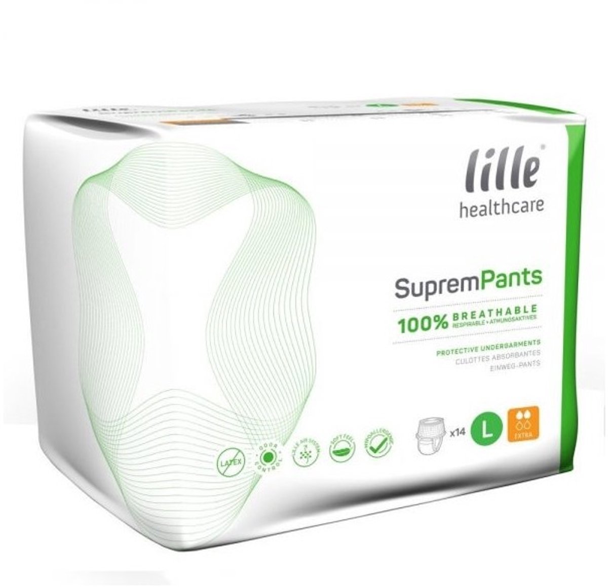 Lille Suprem Pants Extra Large - 1 pak van 14 stuks