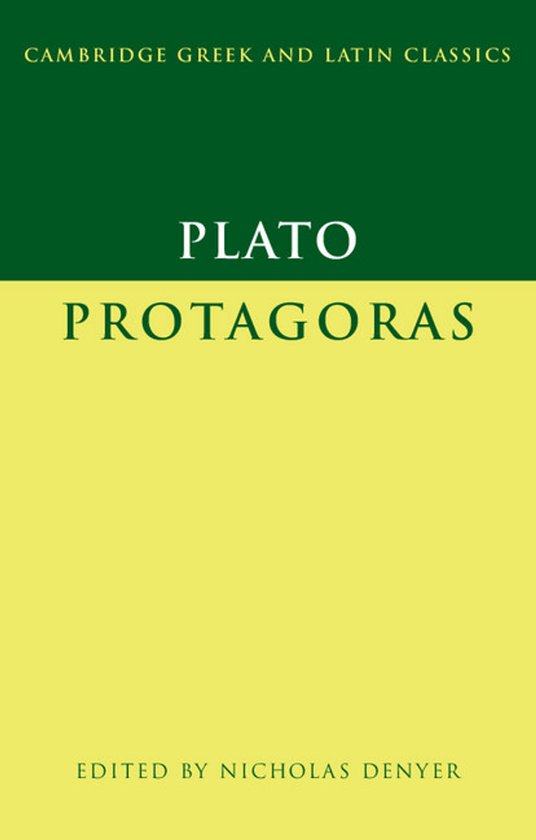 Plato Protagoras - cover