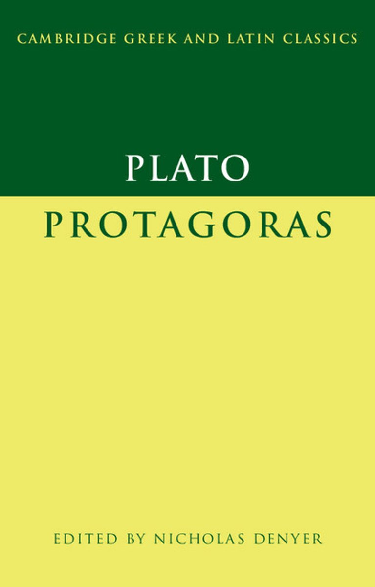 Plato Protagoras van Plato