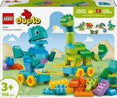 Bol.com LEGO® DUPLO® Stad 3-in-1 Dinosaurussen op Wielen - 10451 aanbieding