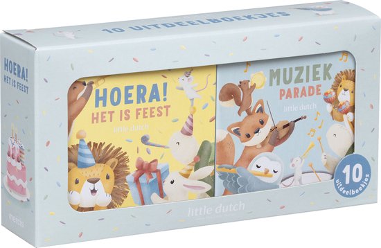 Little Dutch - Little Dutch uitdeelboekjes - hoera! het is feest & muziekparade
