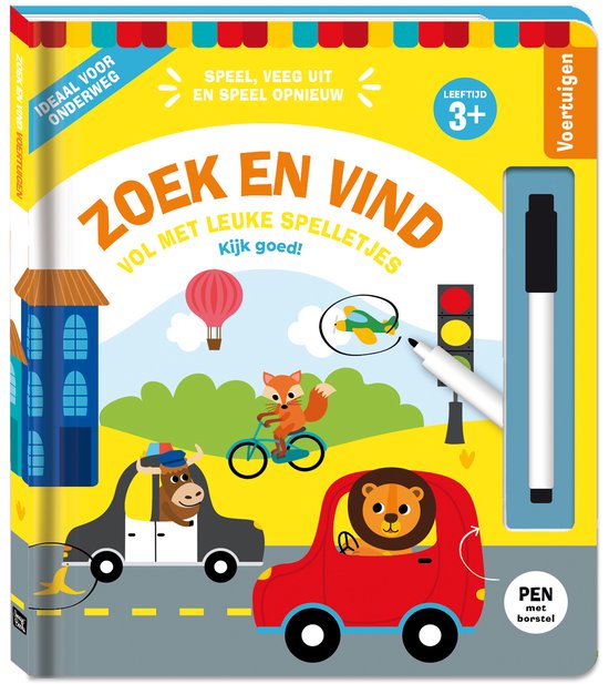 Zoek en vind - Voertuigen - cover