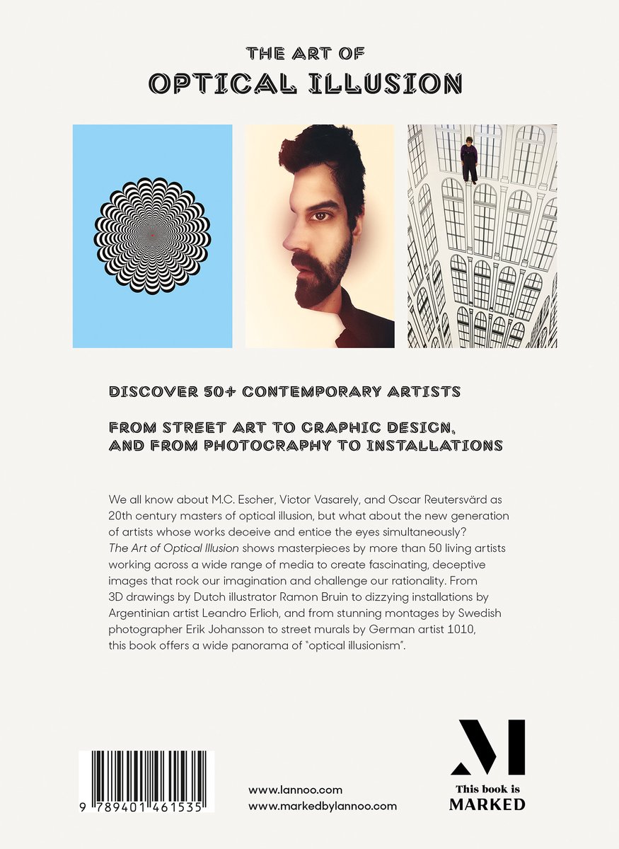 The Art of Optical Illusion - back cover