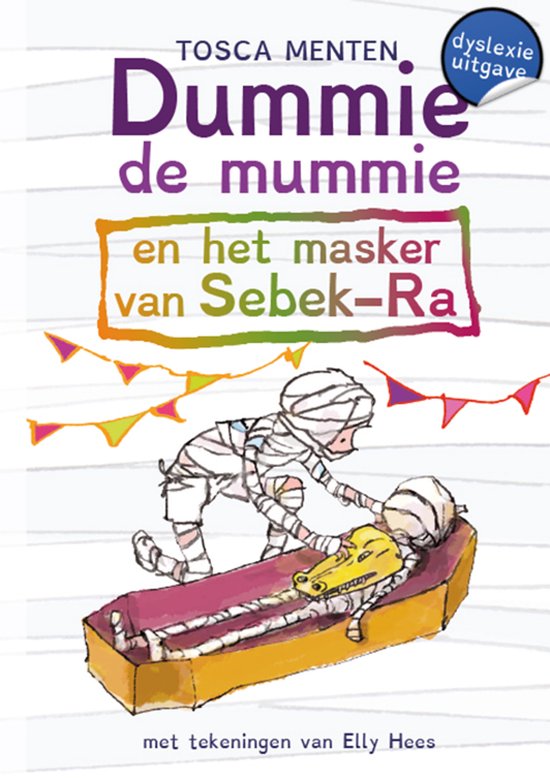 Dummie de mummie 4 - Dummie de mummie en het masker van Sebe ... - cover