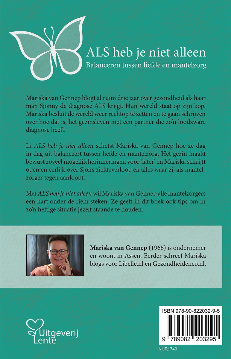ALS heb je niet alleen - back cover