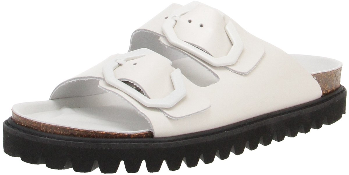 Genuins G105681 Galia Leather - Damesschoenen muiltjes - Off-White