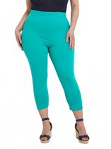 Legging court en coton avec ceinture élastique