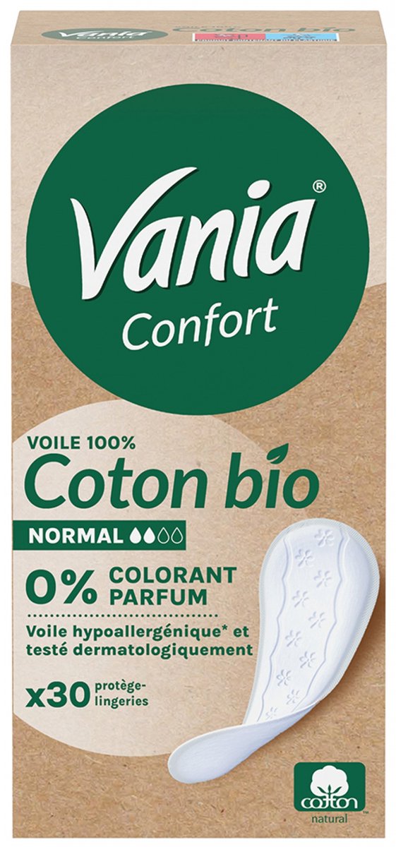 Vania Comfort Organisch Katoen Normaal 30 Lingerie Inleggers