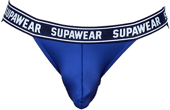 Supawear WOW Jockstrap Navy - TAILLE XL - Sous- Sous-vêtements Homme - Jockstrap pour Homme - Jock Homme