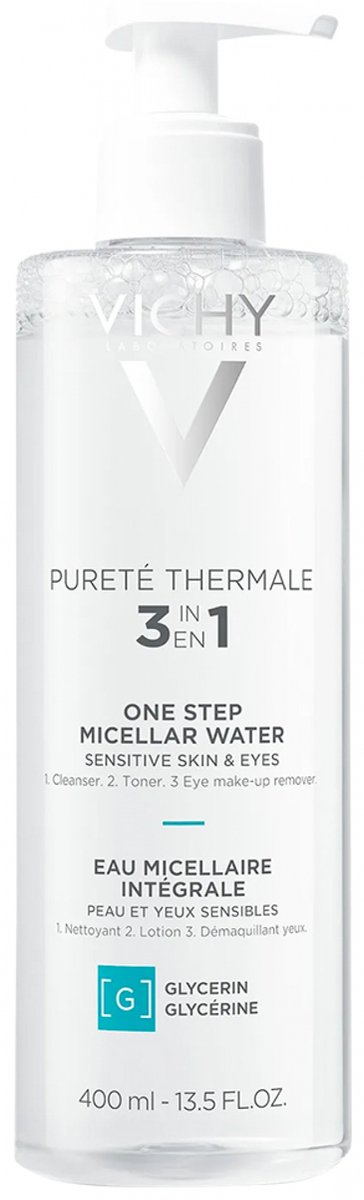 Vichy Pureté Thermale Micellair Mineraalwater - gevoelige huid 400ML