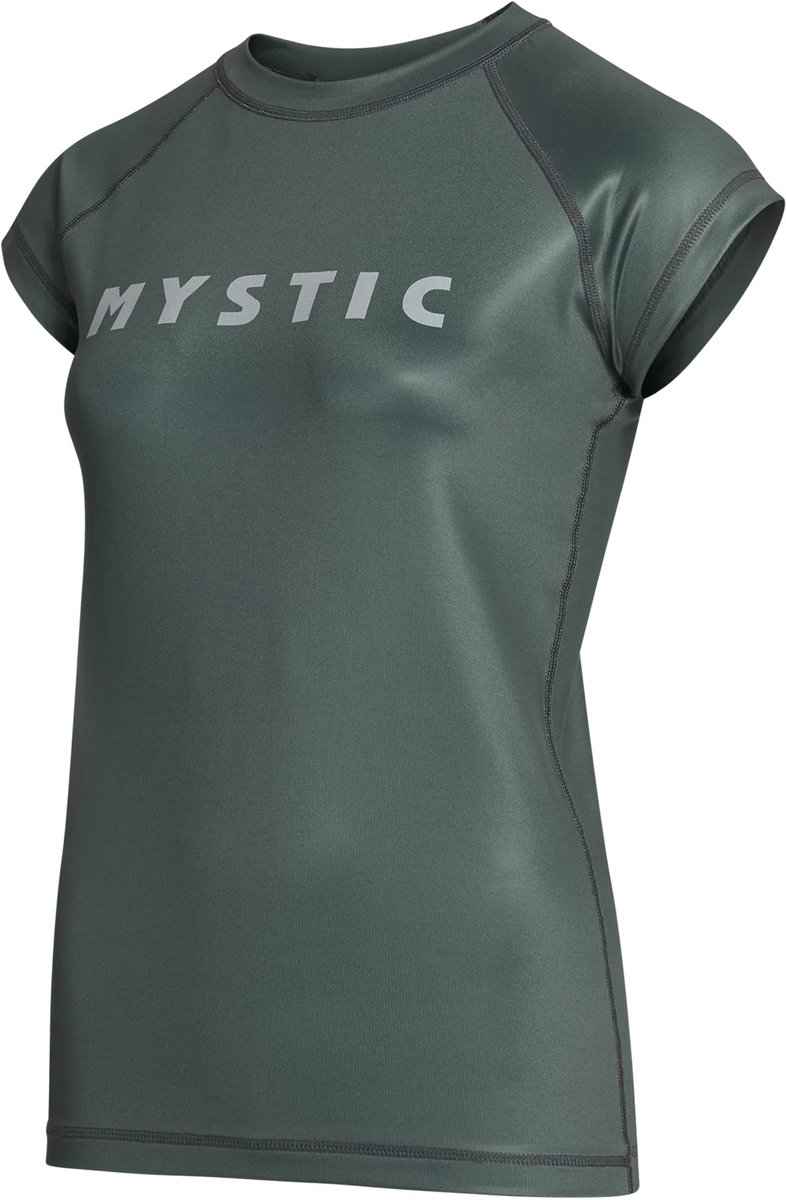Mystic Dames Star Korte Mouw Lycra Vest - Donker Olive