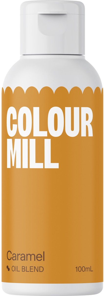 Colour Mill Oil Blend Voedingskleurstof op Oliebasis - Caramel - 100 ml
