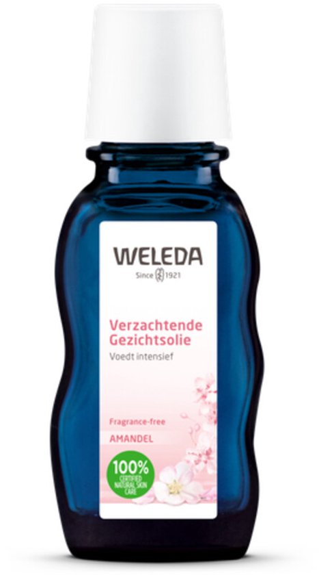 WELEDA - Verzachtende Gezichtsolie - Amandel - 50ml - 100% natuurlijk