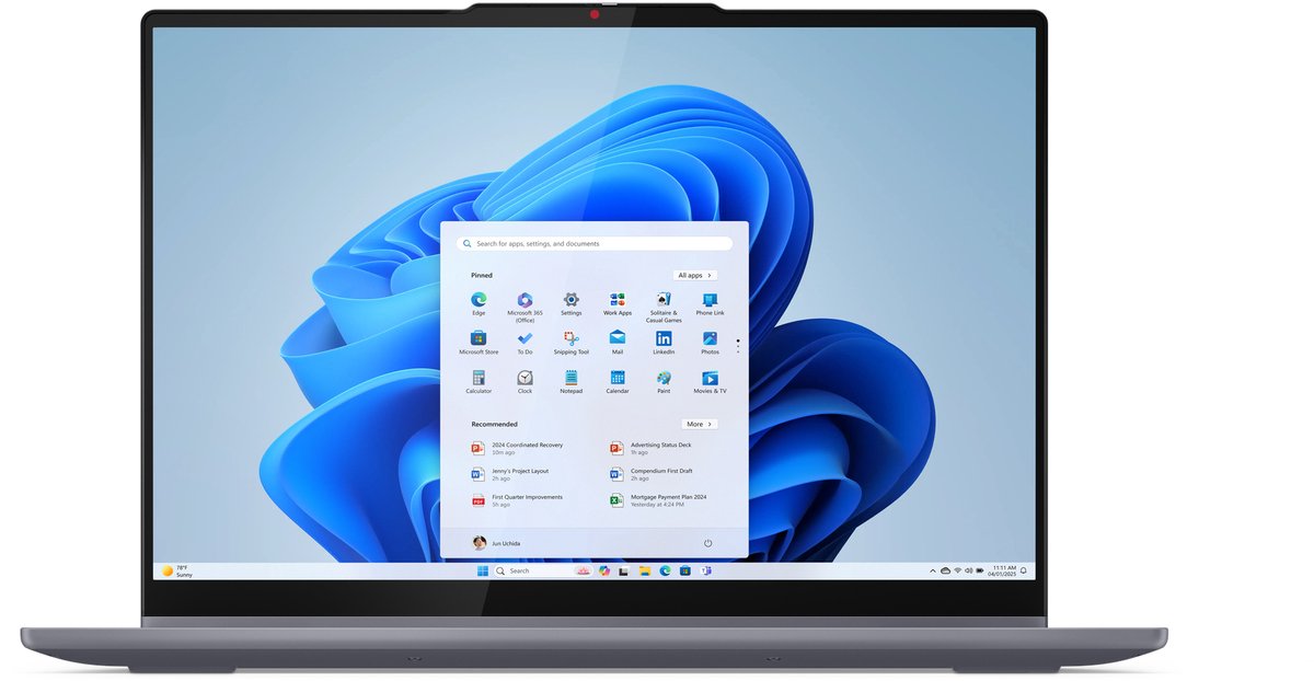 Lenovo IdeaPad 5 16IAL10 83KS0026MH - 2-in-1 Laptop - 16 inch