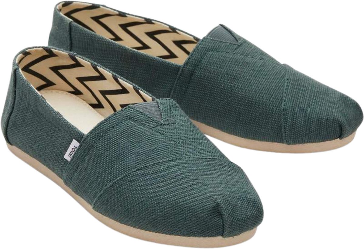 TOMS Shoes - ALPARGATA - Instappers - Kleur: Groen - Maat: 36