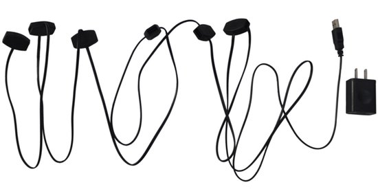 Santaville - USB Extension Cord 12 USB Power Outlet 5V 2A Adaptor I...