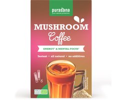 Purasana Coffee Mushroom BIO - 6 x 3 gr