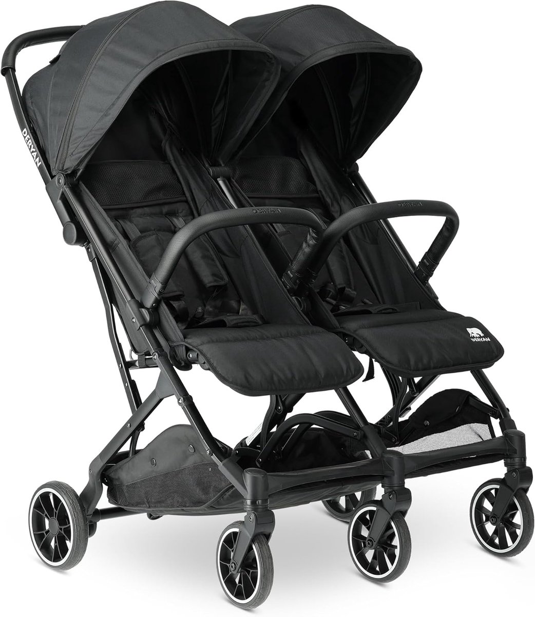 Image of 2-in-1 Kinderwagen Buggy - Compact en Inklapbaar, Geschikt voor Baby's en Peuters tot 4 Jaar - Ideaal voor Op Reis, Belastbaar tot 44 kg