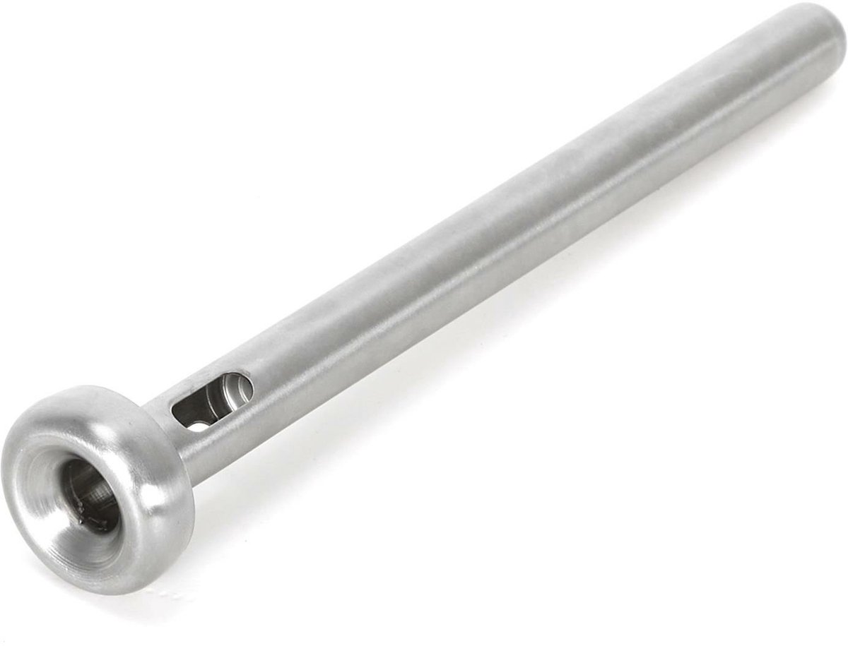 Cook concept Wijnkoeler stick met schenktuit - RVS - 22 cm - koelstaaf - wijnfles koeler - wijstopper