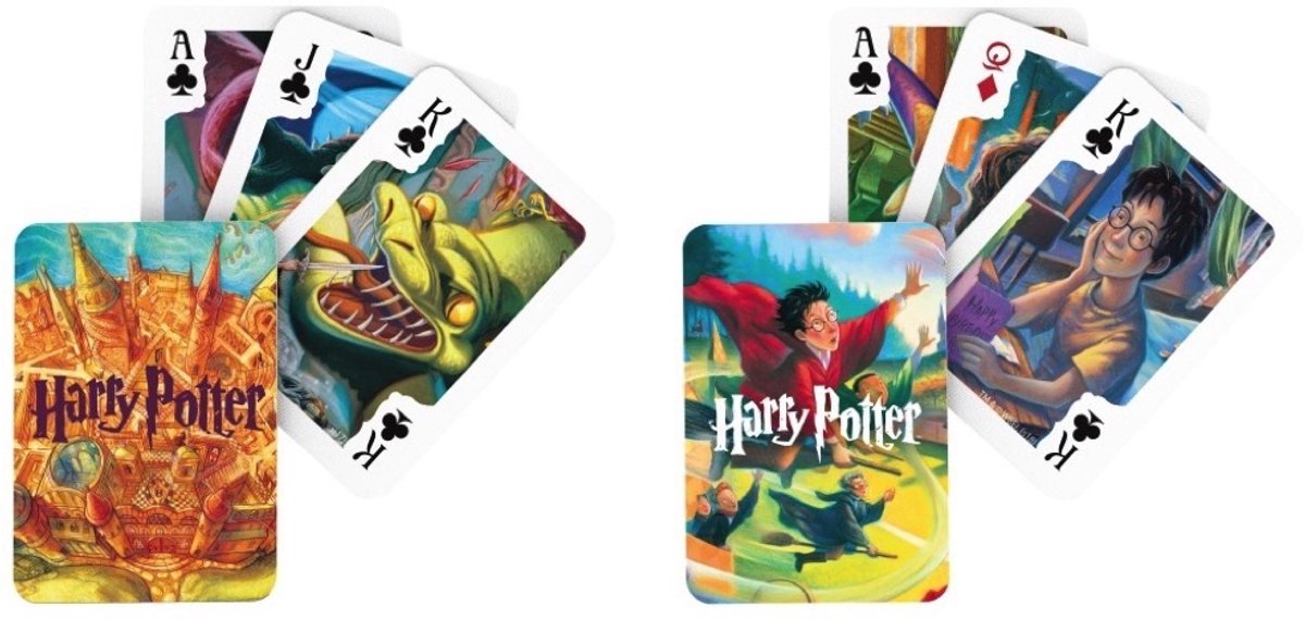 New York Puzzle Company Speelkaarten Harry Potter Double Deck