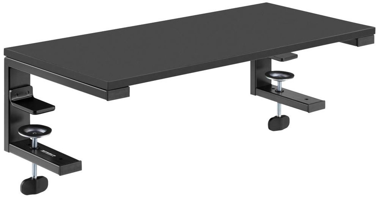 SpeaKa Professional SP-10938480 Monitorstandaard 550 mm x 250 mm Hoogte: 236 mm (max) Zwart