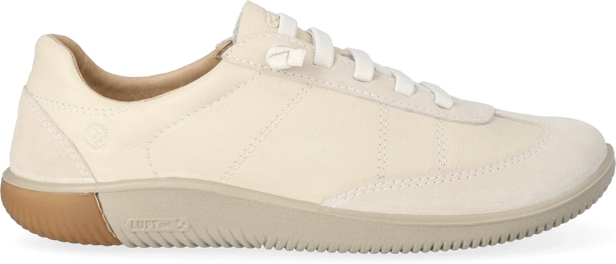 Keen KNX T-Toe Heren Sneakers Leer Birch/Plaza Taupe Wit