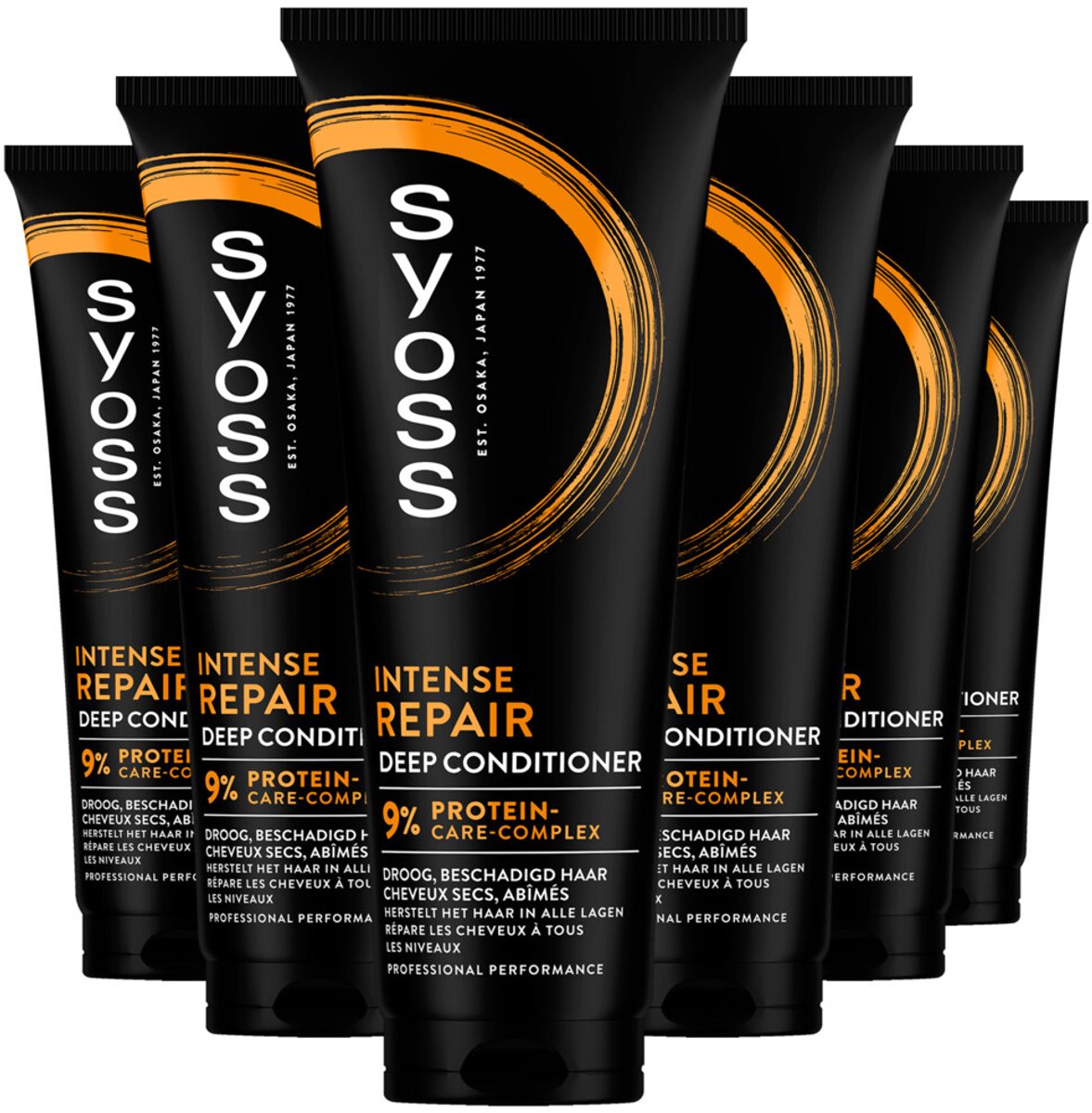 Syoss Repair - Conditioner - Prachtig en Gezond Haar - Versterkt Het Haar - Zacht en Makkelijk Doorkambaar - Droog en Baschadigd Haar - Voordeelverpakking - 6x250 ml