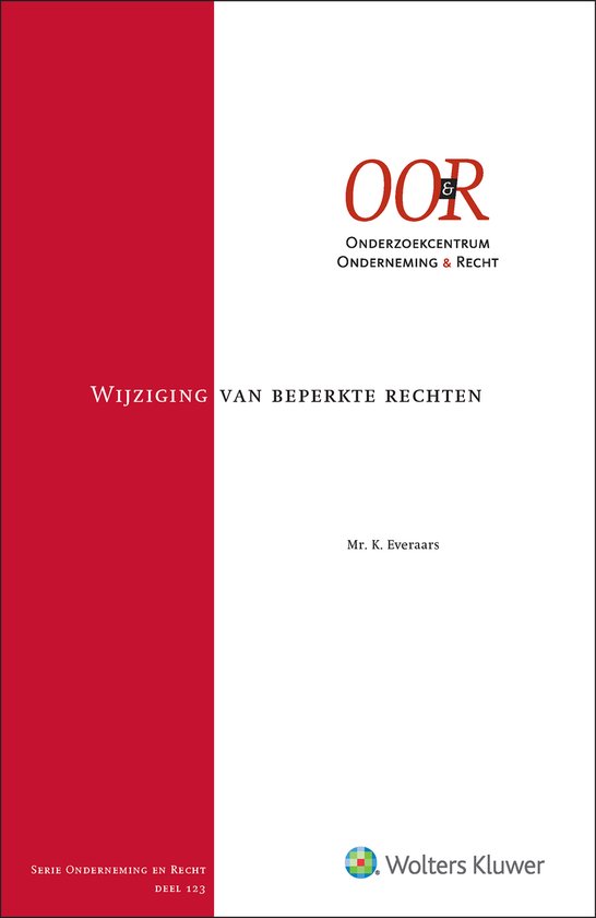 Wijziging van beperkte rechten - cover
