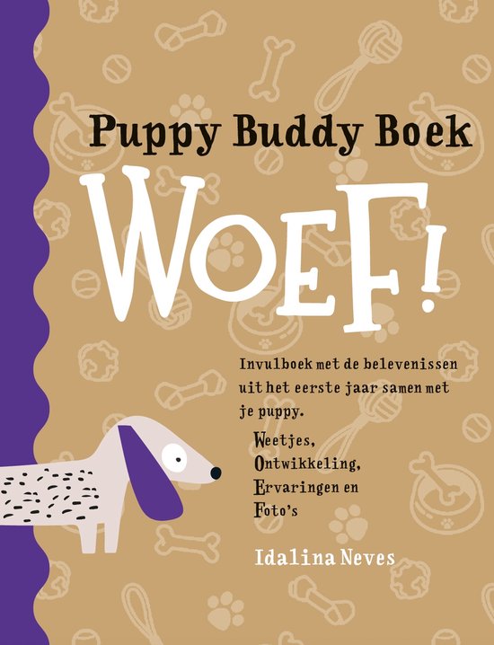 Puppy Buddy Boek WOEF! - cover