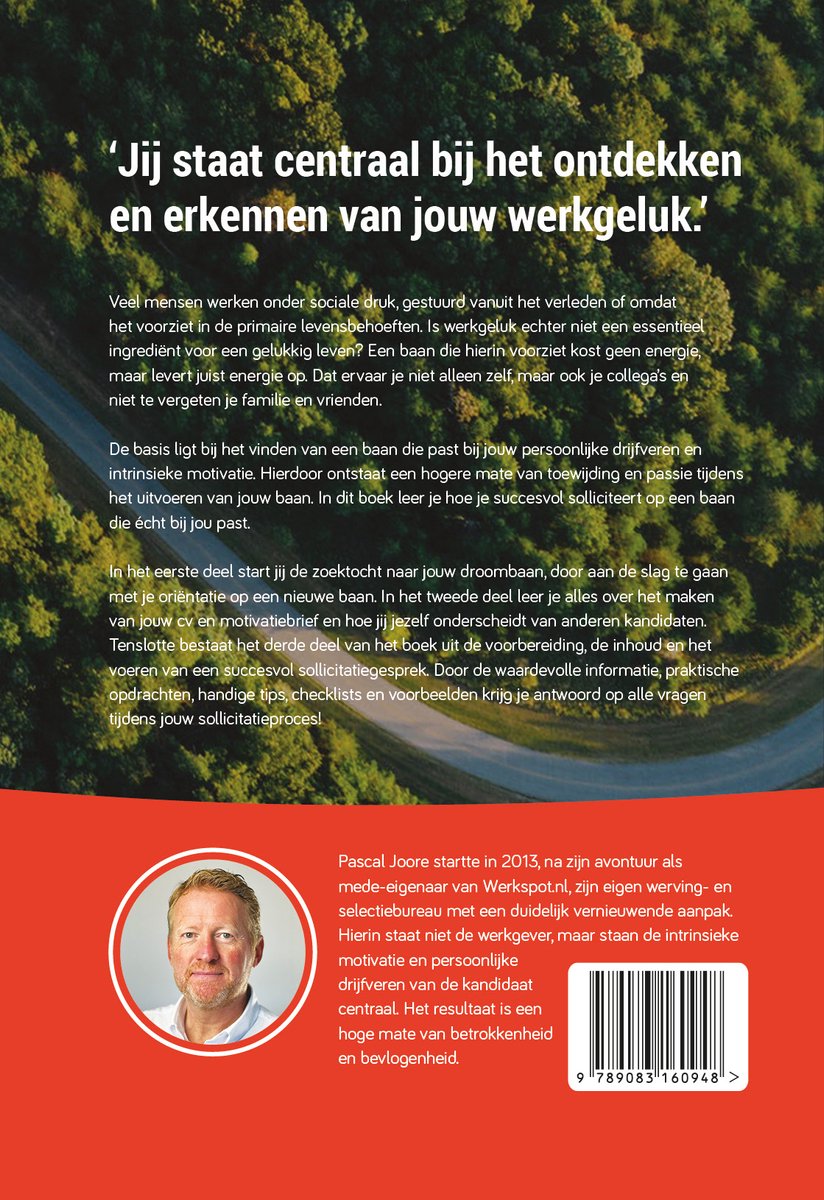 Jouw sollicitatieproces - De route naar werkgeluk - back cover