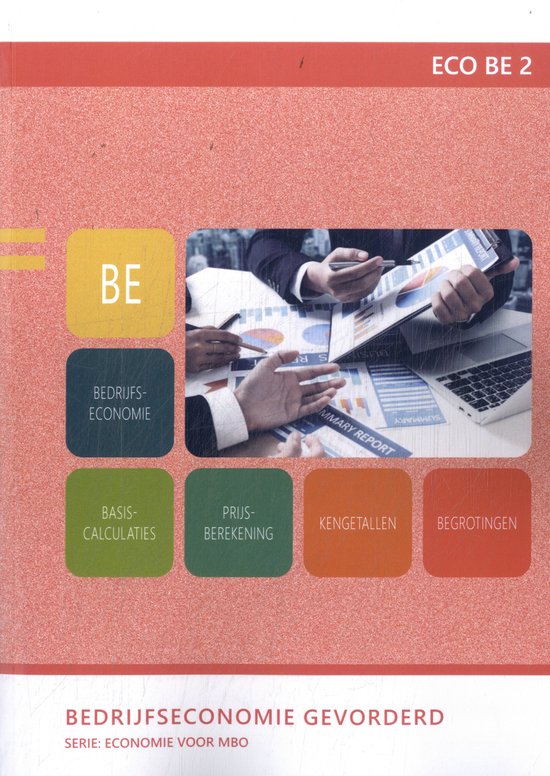 ECO BE 2 Bedrijfseconomie gevorderd - cover
